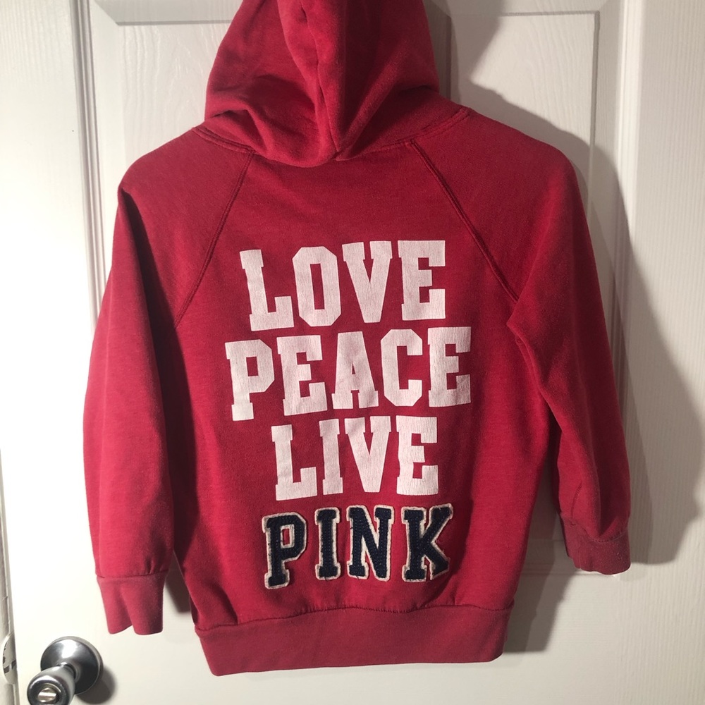 PINK Victoria’s Secret cropped pullover sweater